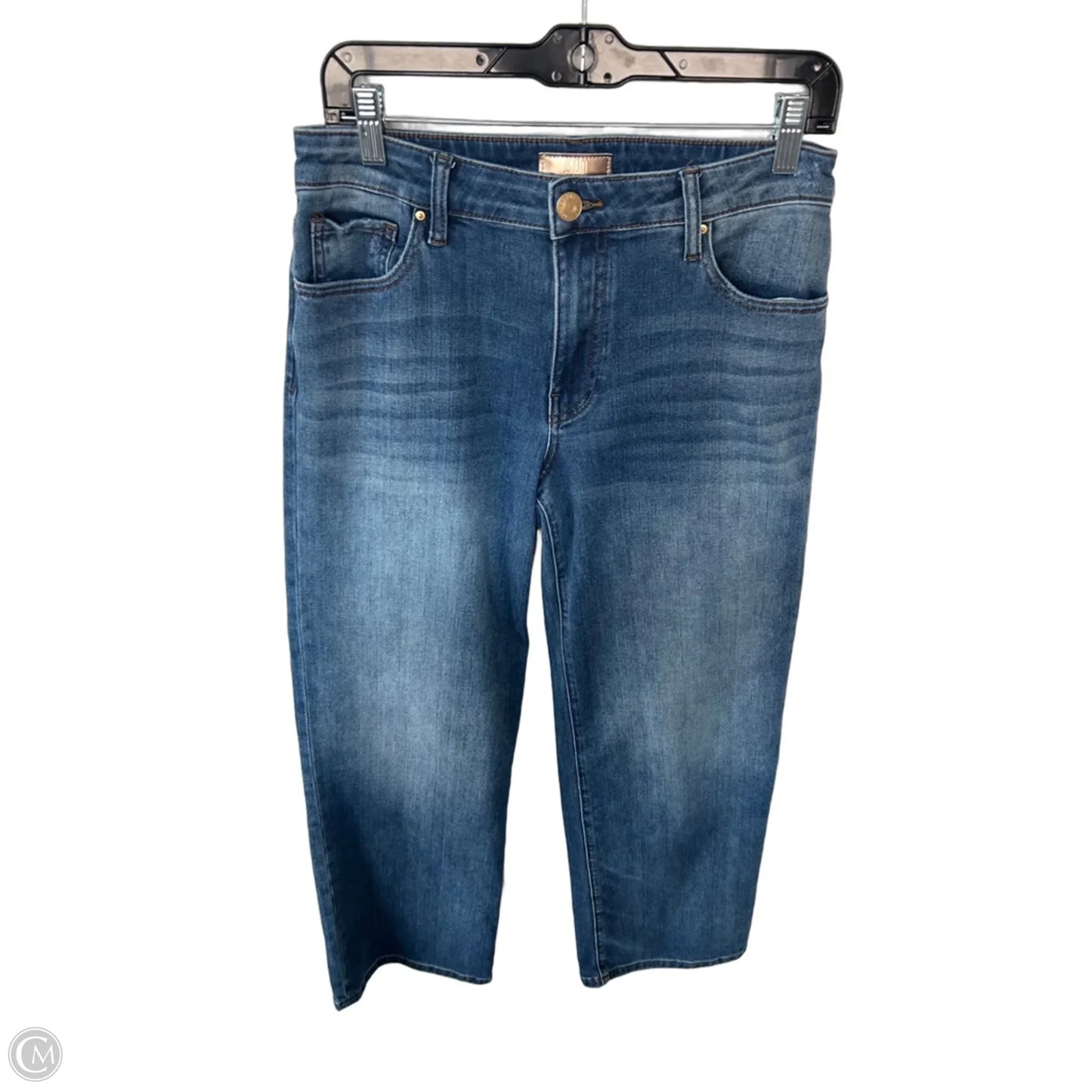 Jeans Wide Leg By Kut In Blue Denim, Size: 6