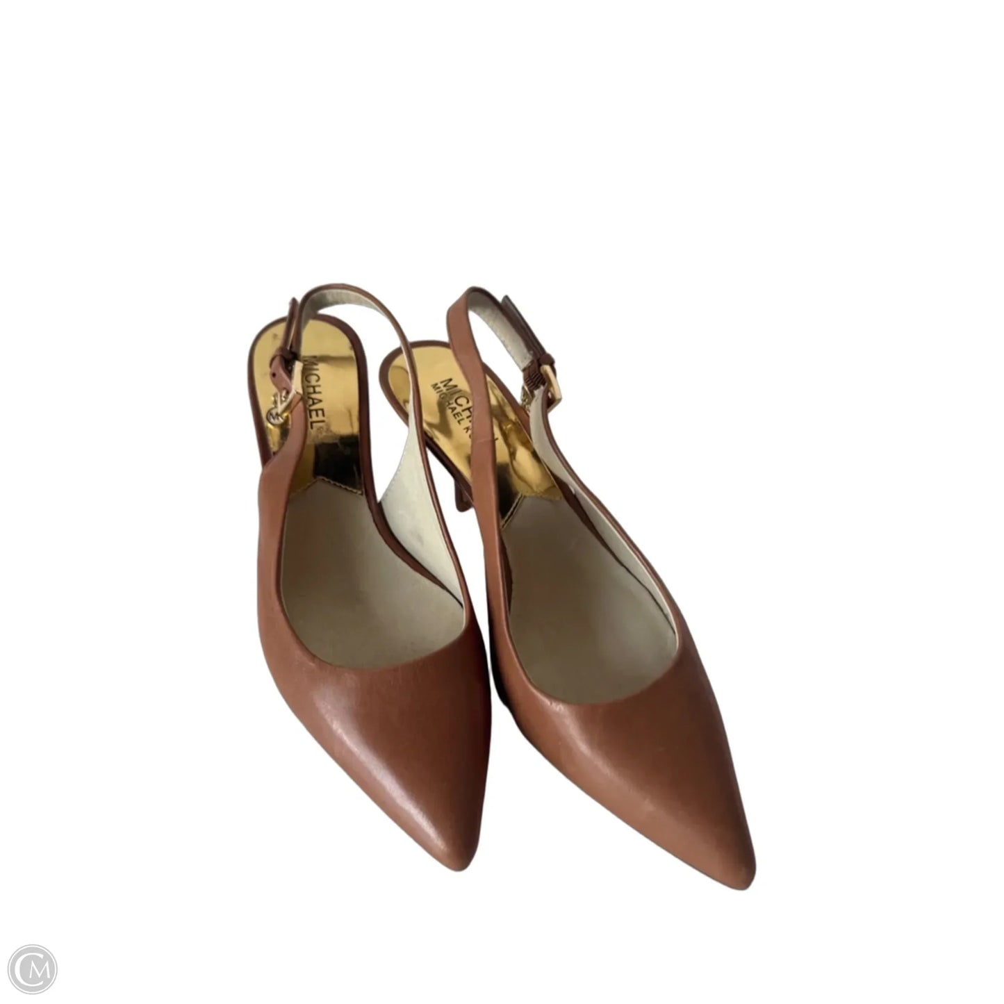 Shoes Heels Kitten By Michael By Michael Kors In Tan, Size: 7