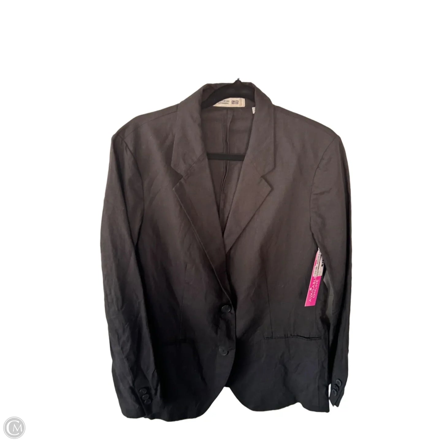 Blazer By Uniqlo In Black, Size: M