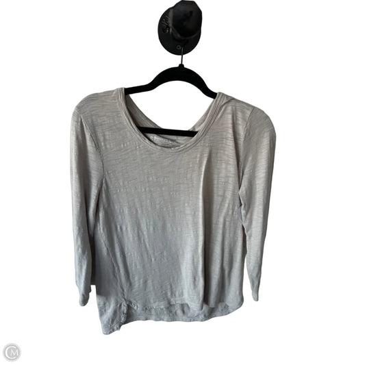 Top Long Sleeve By Chicos In Tan, Size: M