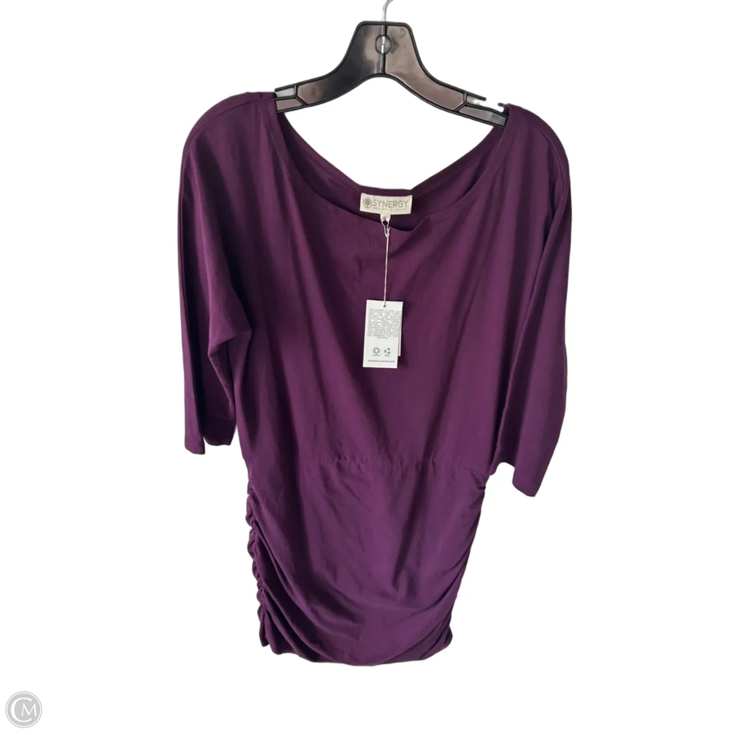 Dress Casual Short By Synergy In Purple, Size: L