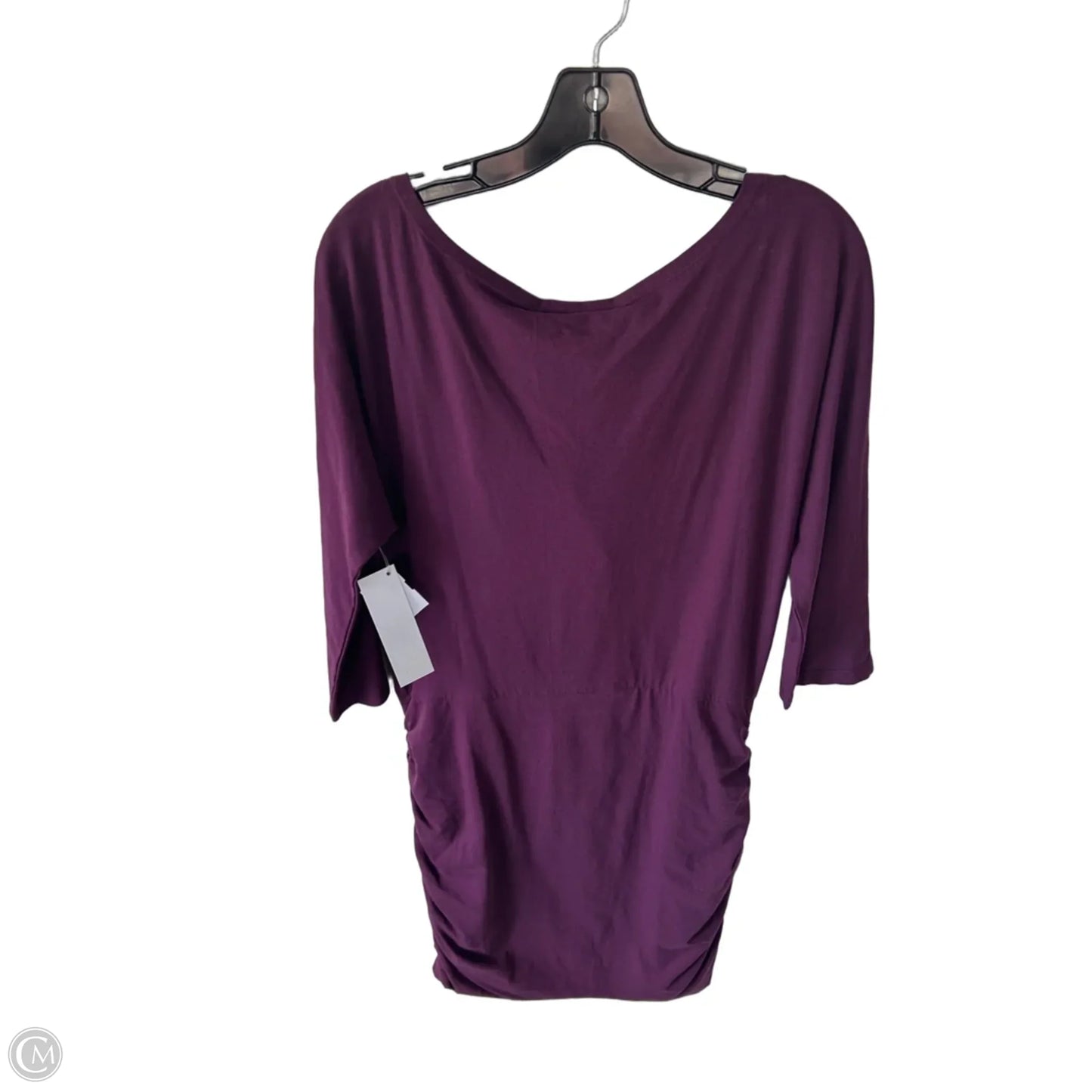 Dress Casual Short By Synergy In Purple, Size: L