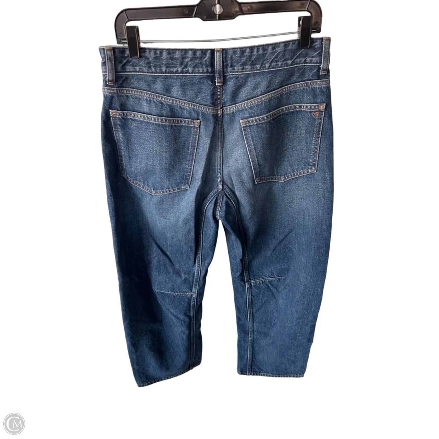 Jeans Straight By Madewell In Blue Denim, Size: 6