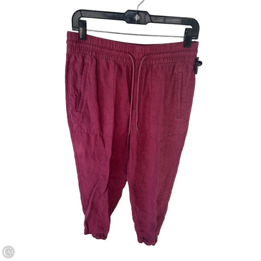 Pants Linen By Athleta In Red, Size: 6