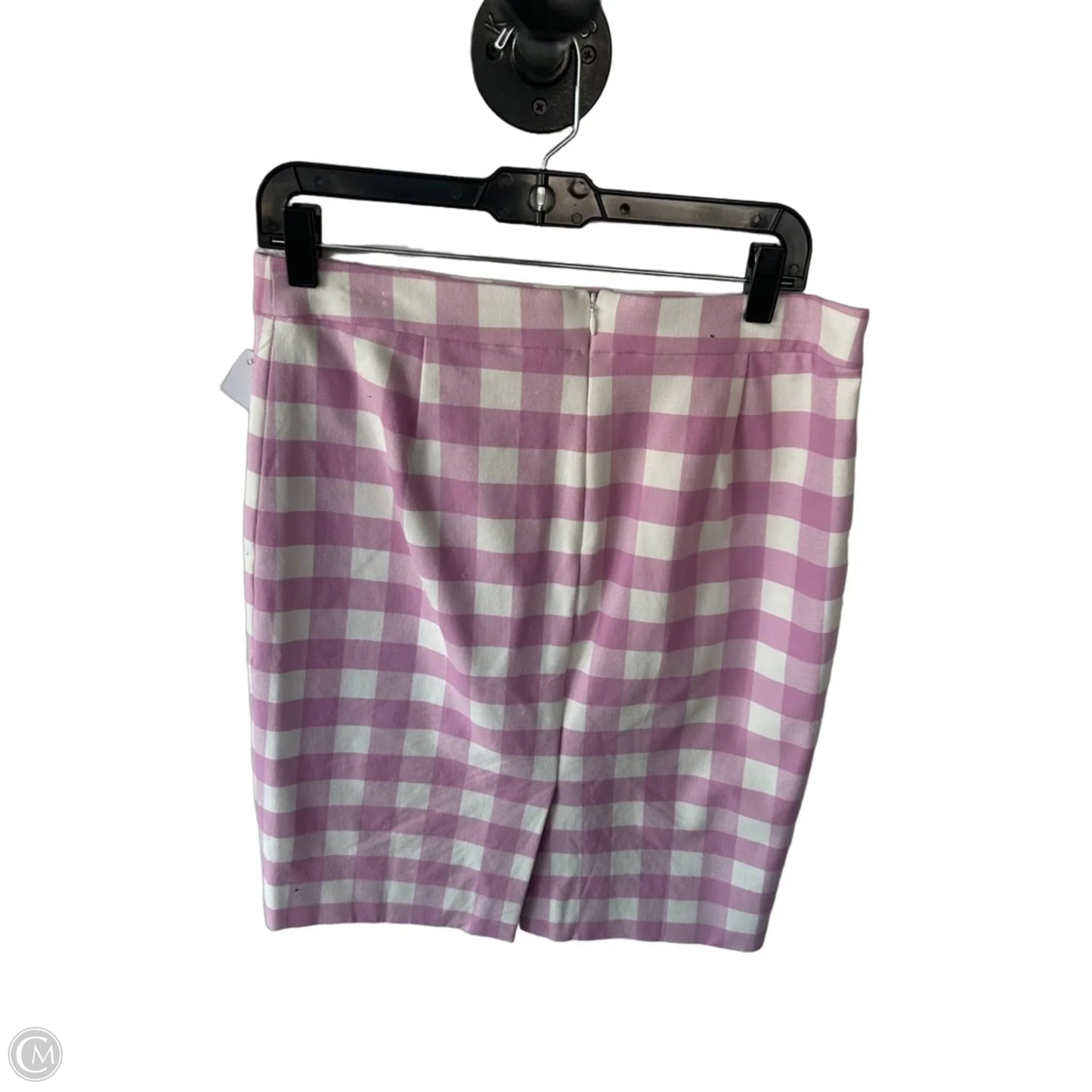 Skirt Midi By J. Crew In Purple & White, Size: 6