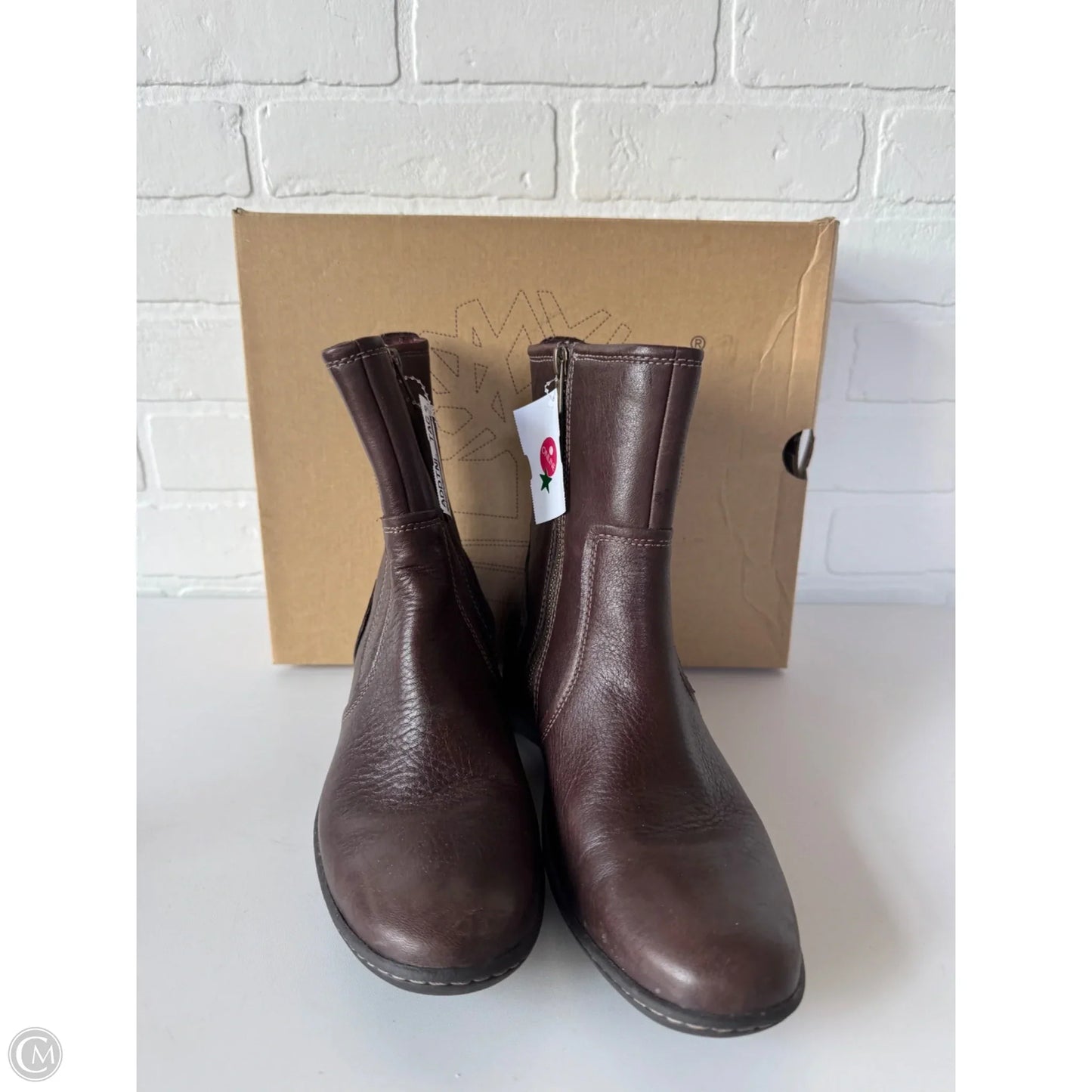 Boots Mid-calf Flats By Timberland In Brown, Size: 7