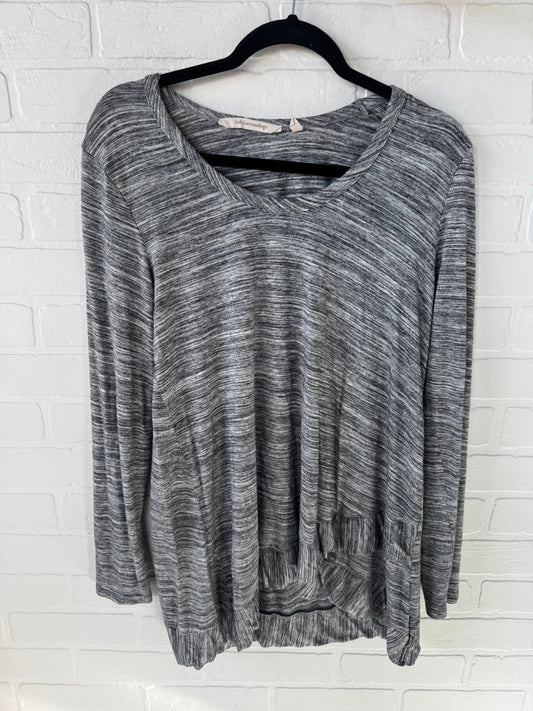 Tunic Long Sleeve By Soft Surroundings In Grey, Size: S