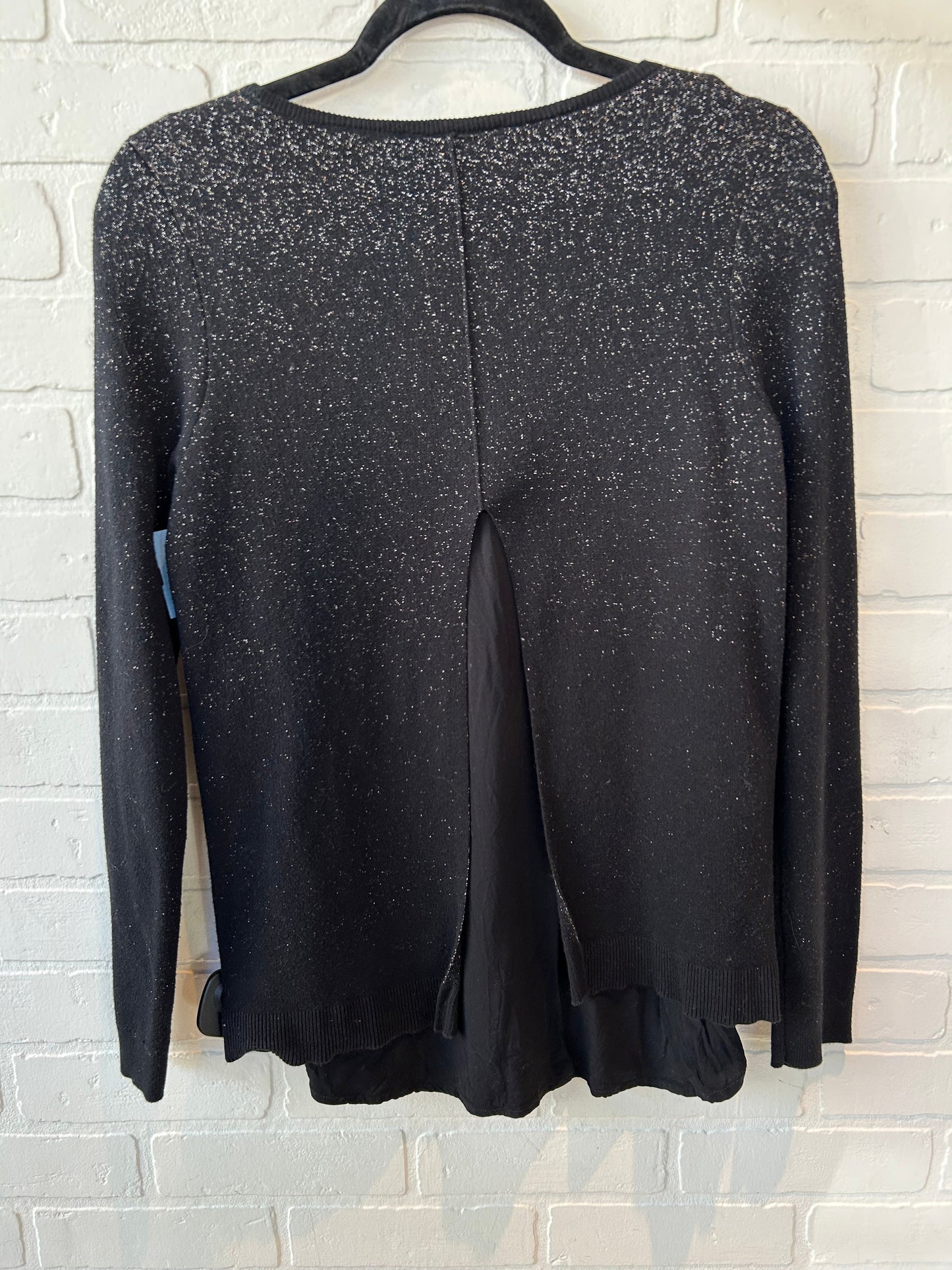 Sweater By Inc In Black & Gold, Size: S