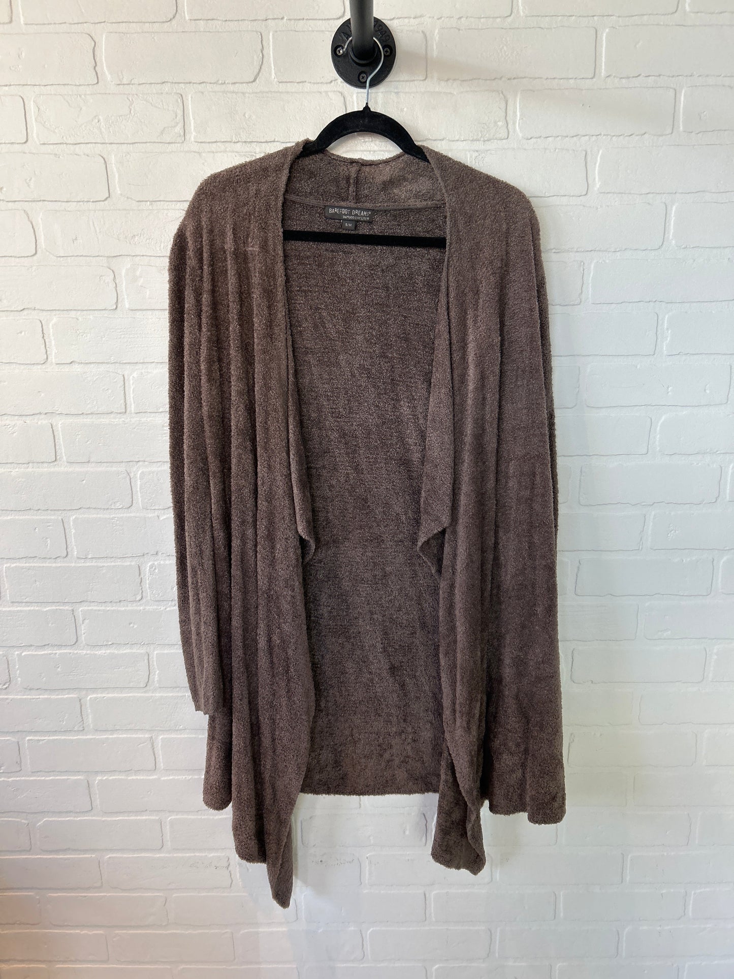 Sweater Cardigan By Barefoot Dreams In Brown, Size: S