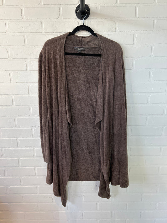Sweater Cardigan By Barefoot Dreams In Brown, Size: S
