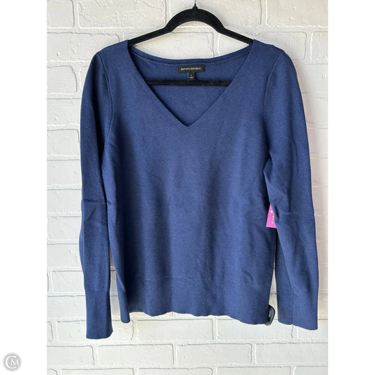 Sweater By Banana Republic In Blue, Size: L