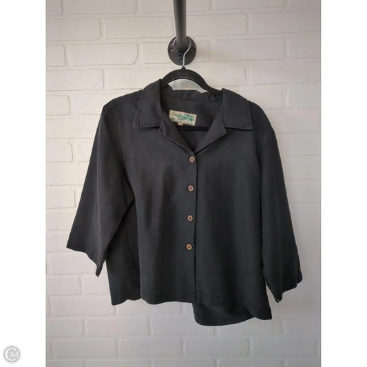 Top 3/4 Sleeve By Havana Jack In Black, Size: Xl