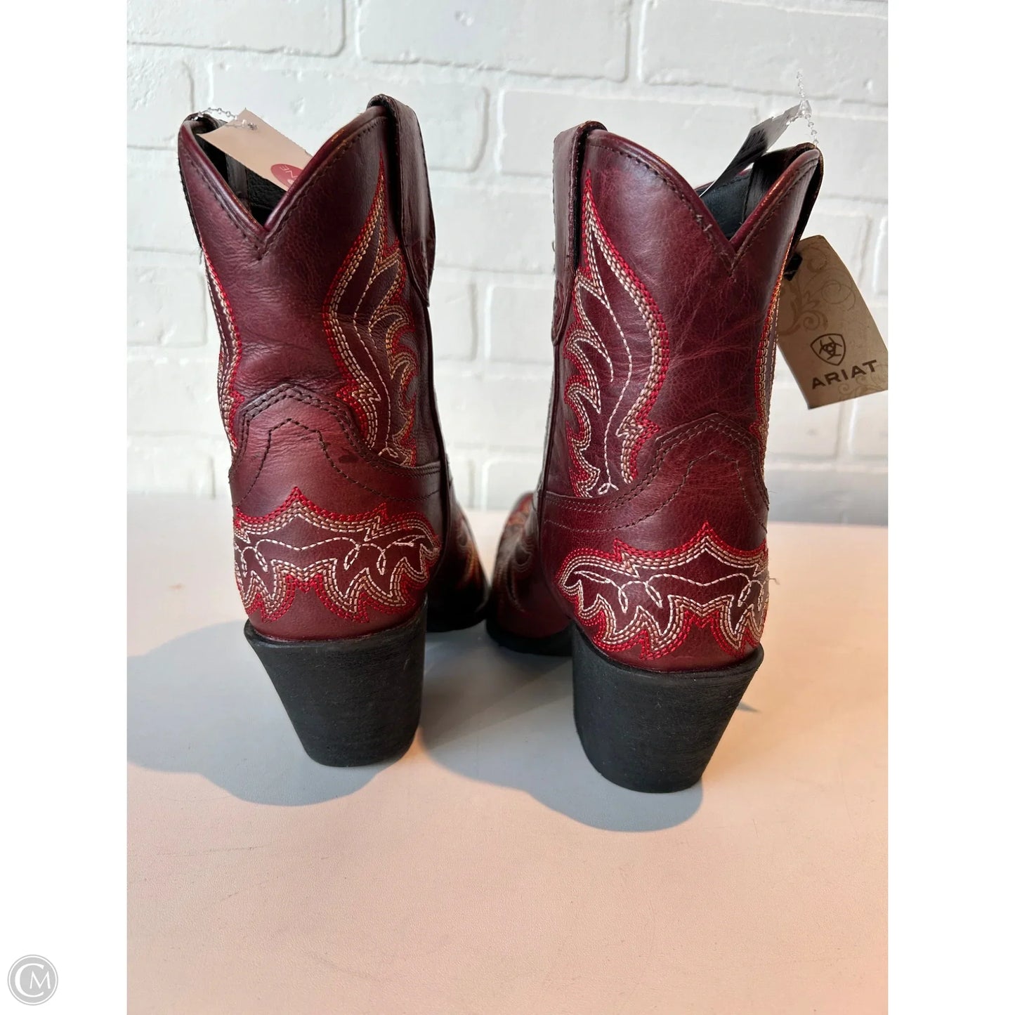 Boots Western By Ariat In Red, Size: 5.5