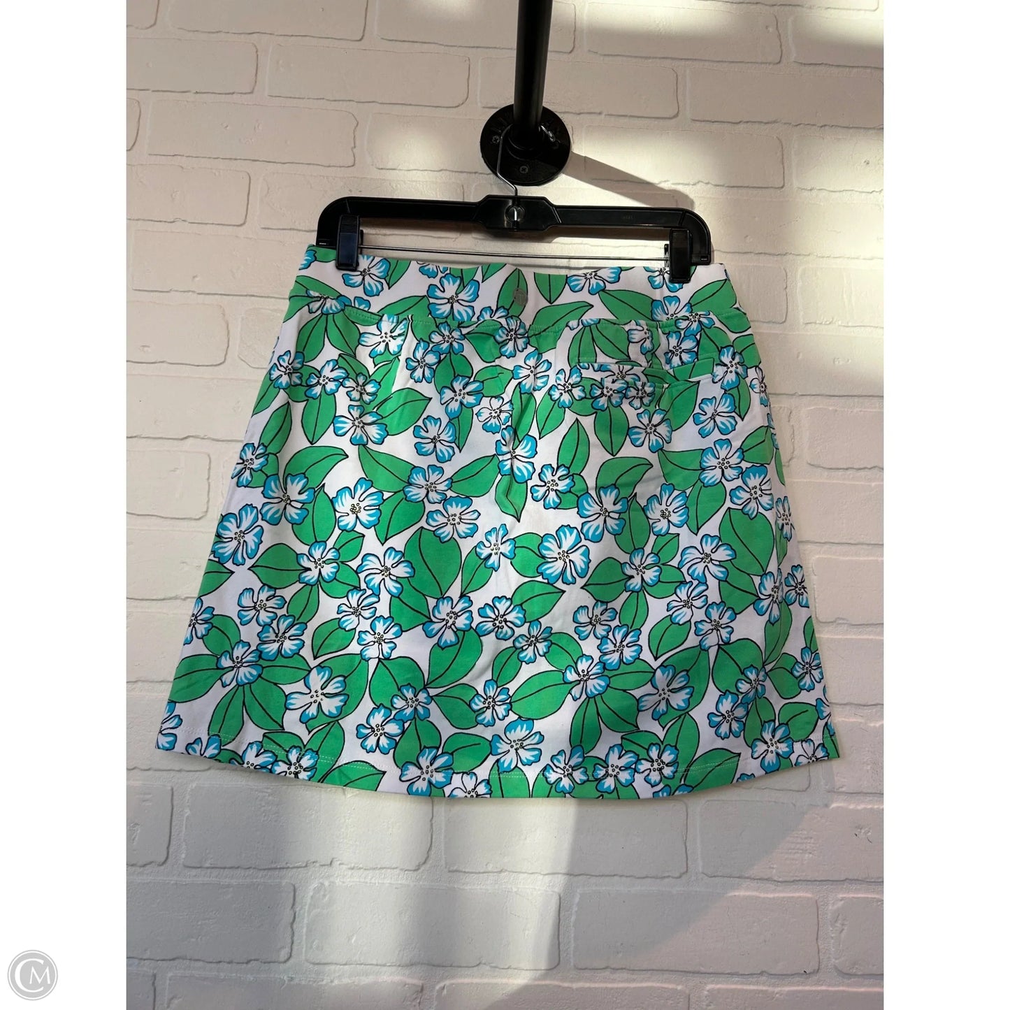 Skort By Talbots In Blue & Green, Size: 10p