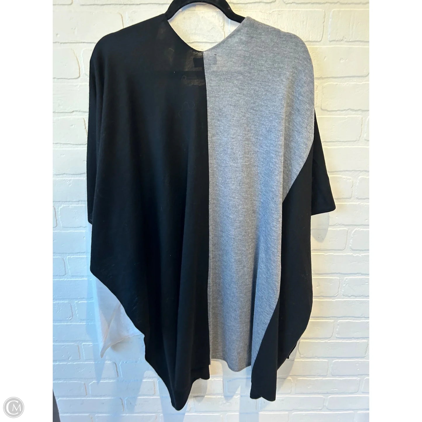 Shawl By Echo In Black & Grey, Size: Osfm