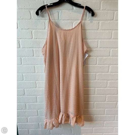 Dress Casual Midi By Nanette Lepore In Peach, Size: Xl