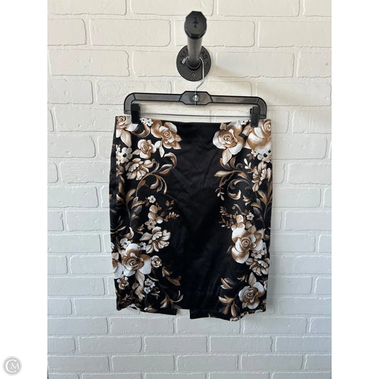 Skirt Mini & Short By White House Black Market In Black & Tan, Size: 6