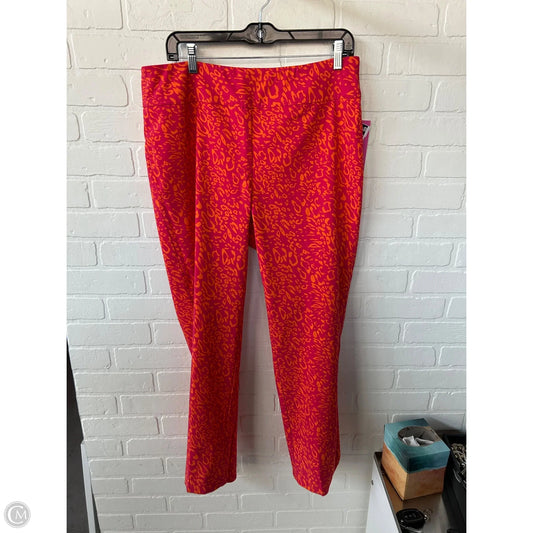 Pants Other By Soft Surroundings In Orange & Pink, Size: 14