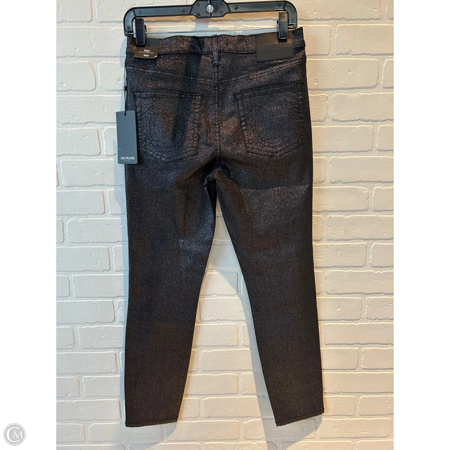 Jeans Skinny By True Religion In Black, Size: 6