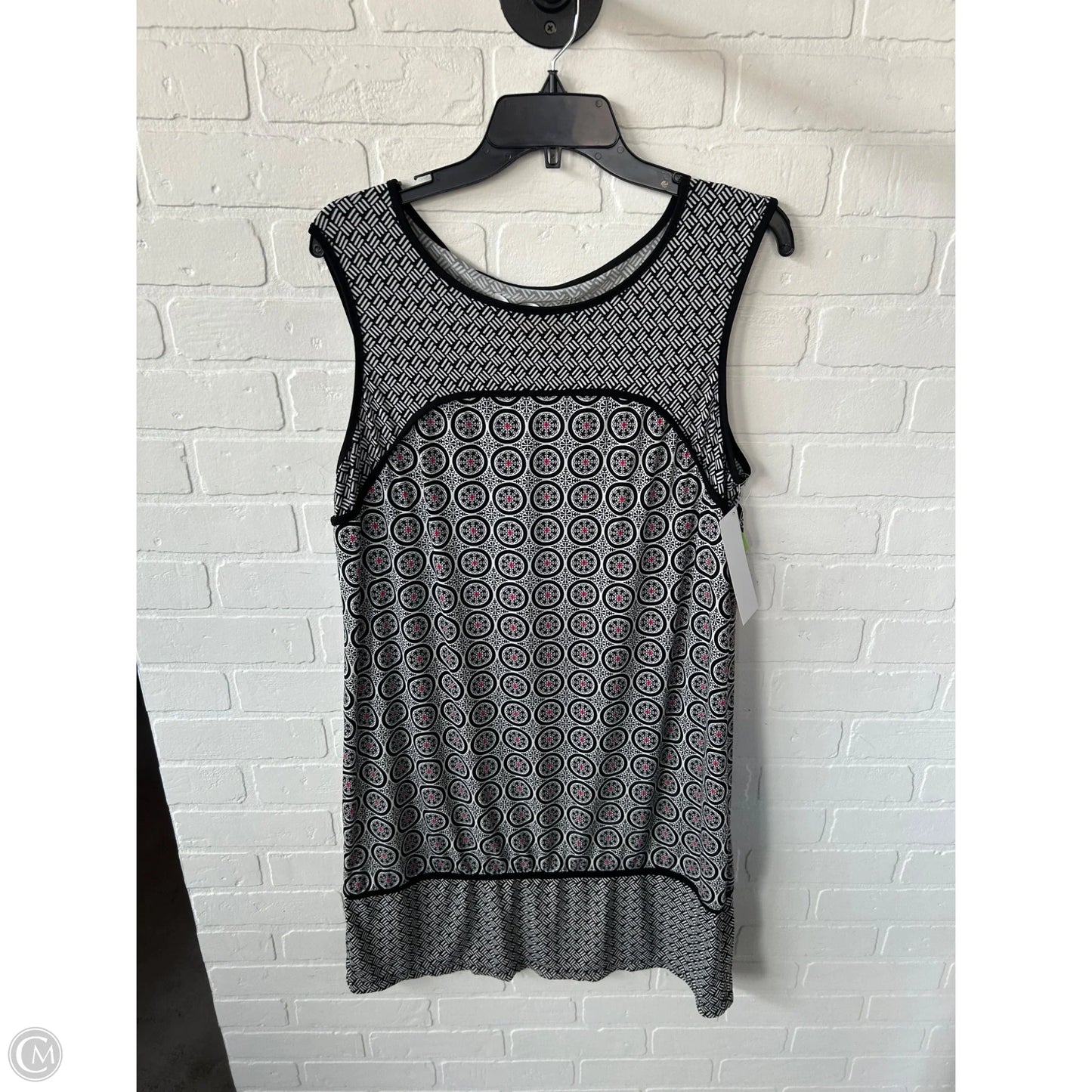 Dress Work By Max Studio In Black & White, Size: Xl