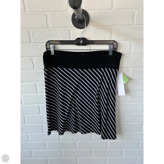 Skirt Mini & Short By White House Black Market In Black & White, Size: 8