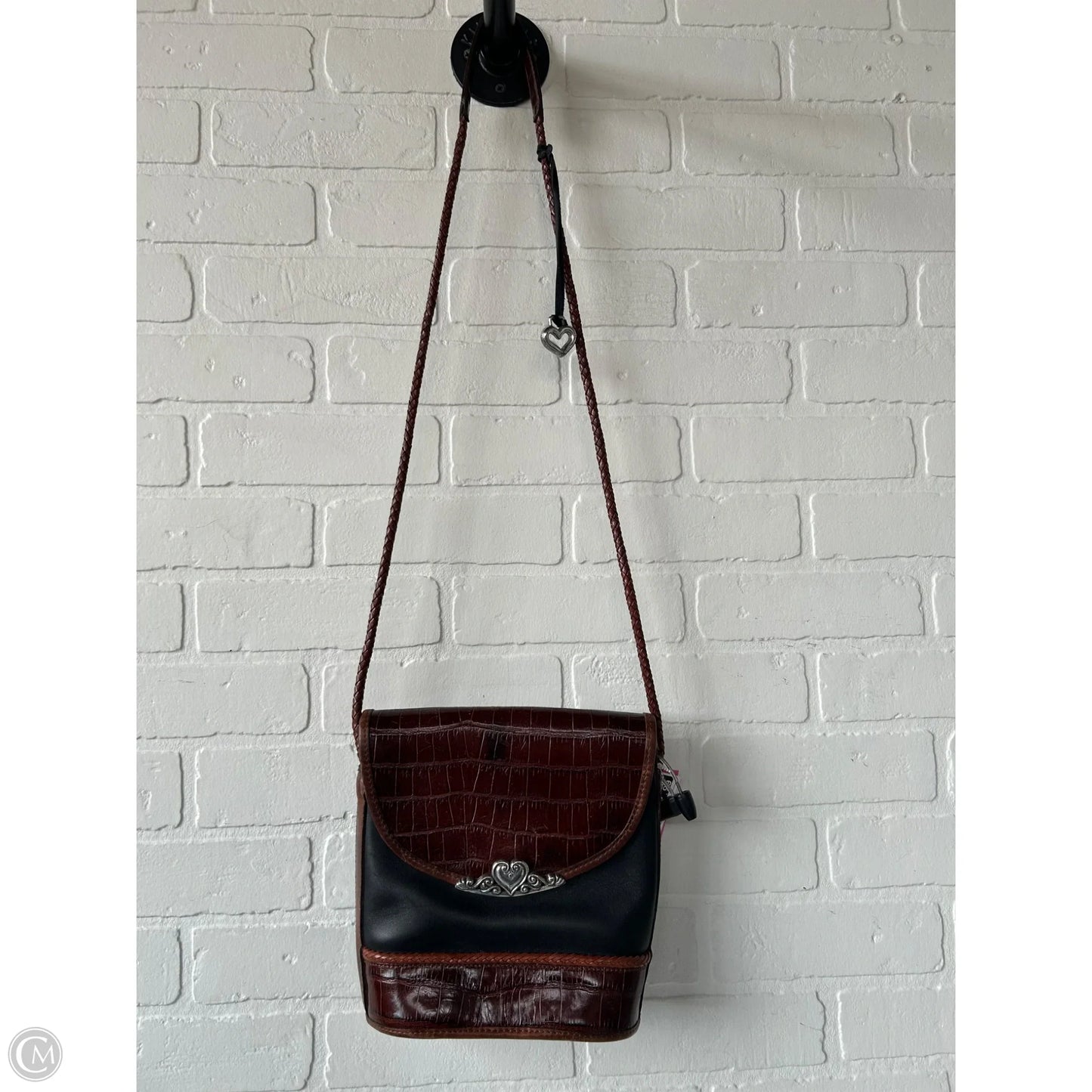 Crossbody Leather By Brighton, Size: Medium