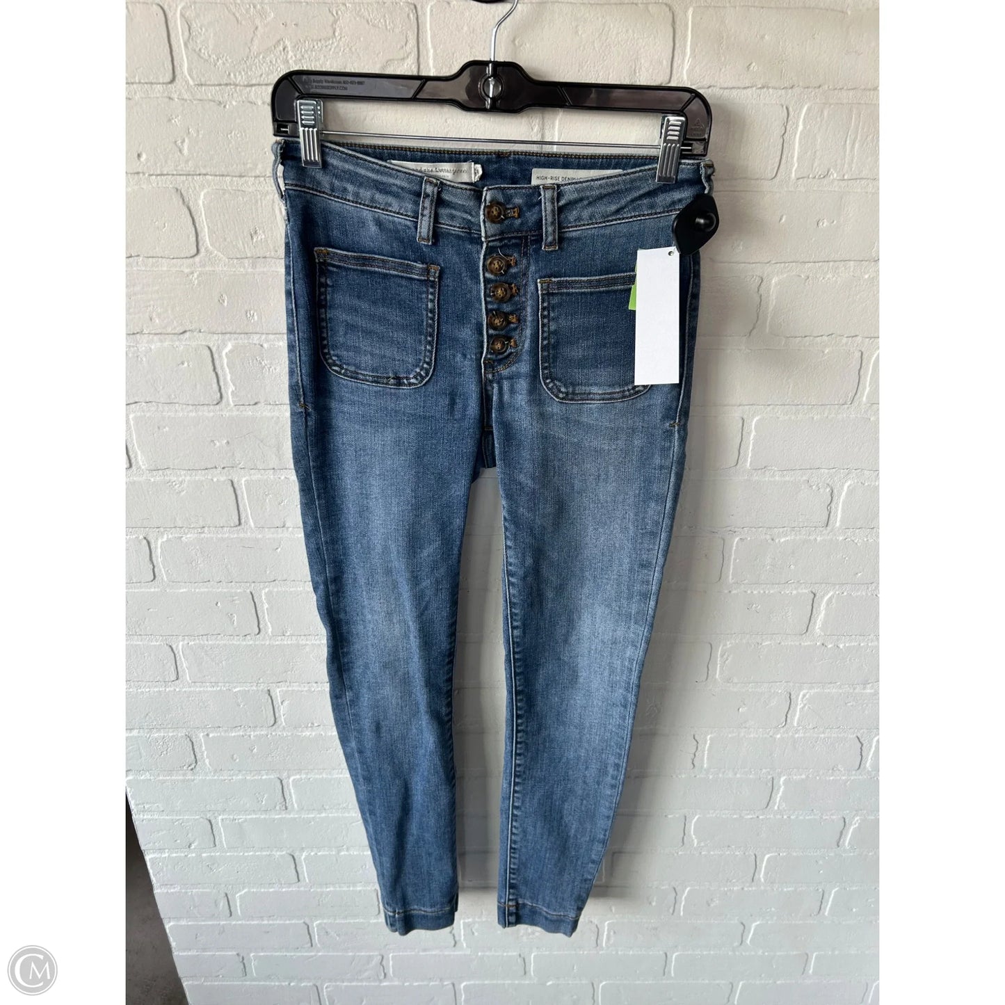 Jeans Skinny By Pilcro In Blue Denim, Size: 2