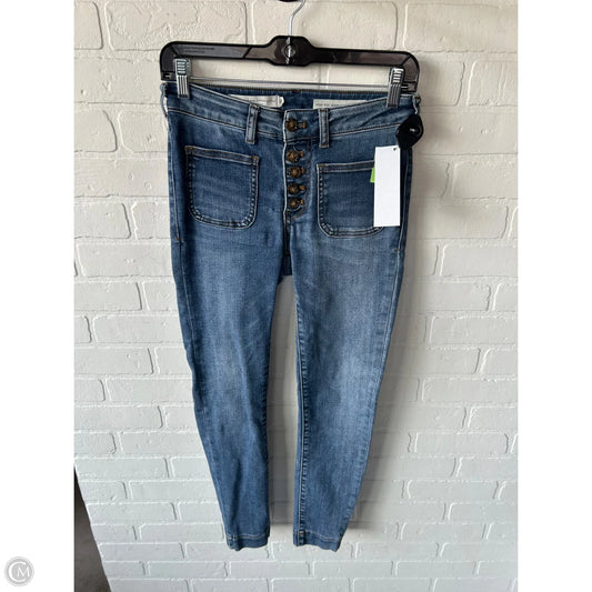 Jeans Skinny By Pilcro In Blue Denim, Size: 2