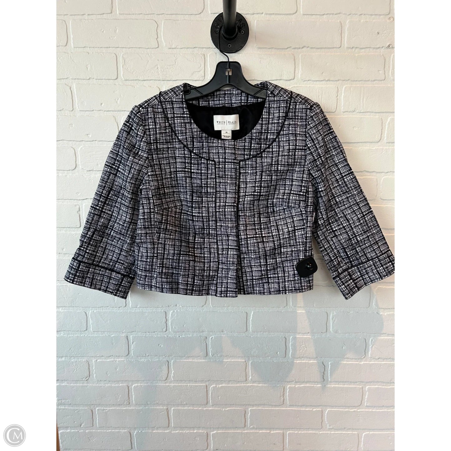 Blazer By White House Black Market In Black & White, Size: M