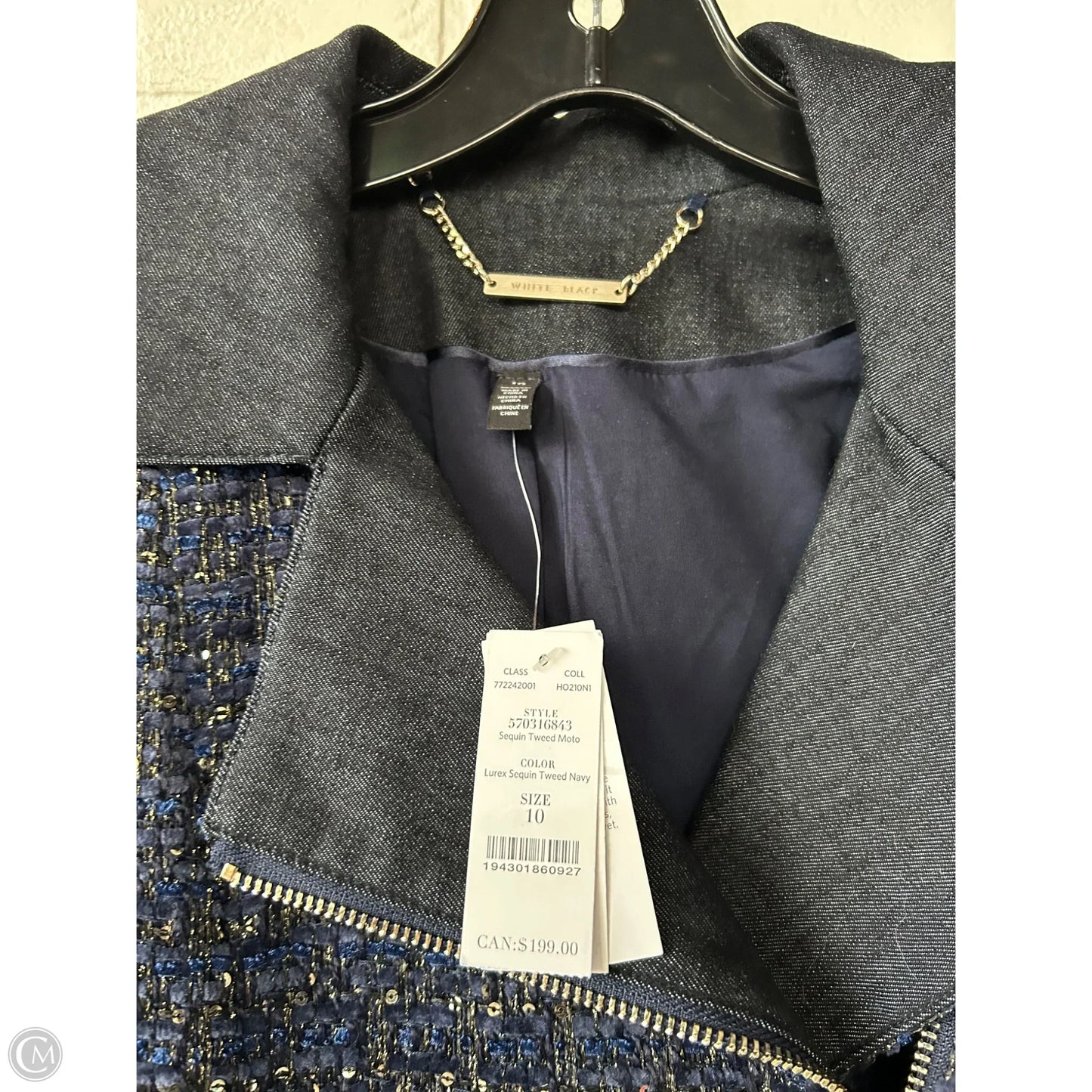 Blazer By White House Black Market In Blue, Size: M