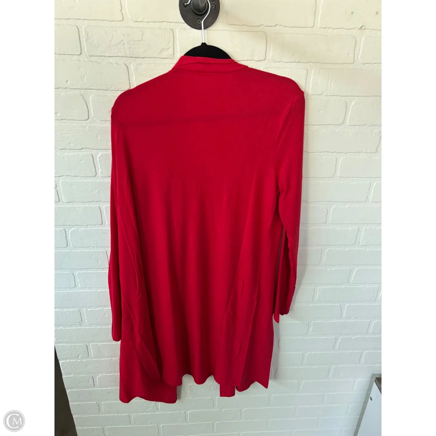 Cardigan By Zenana Outfitters In Red, Size: 1x