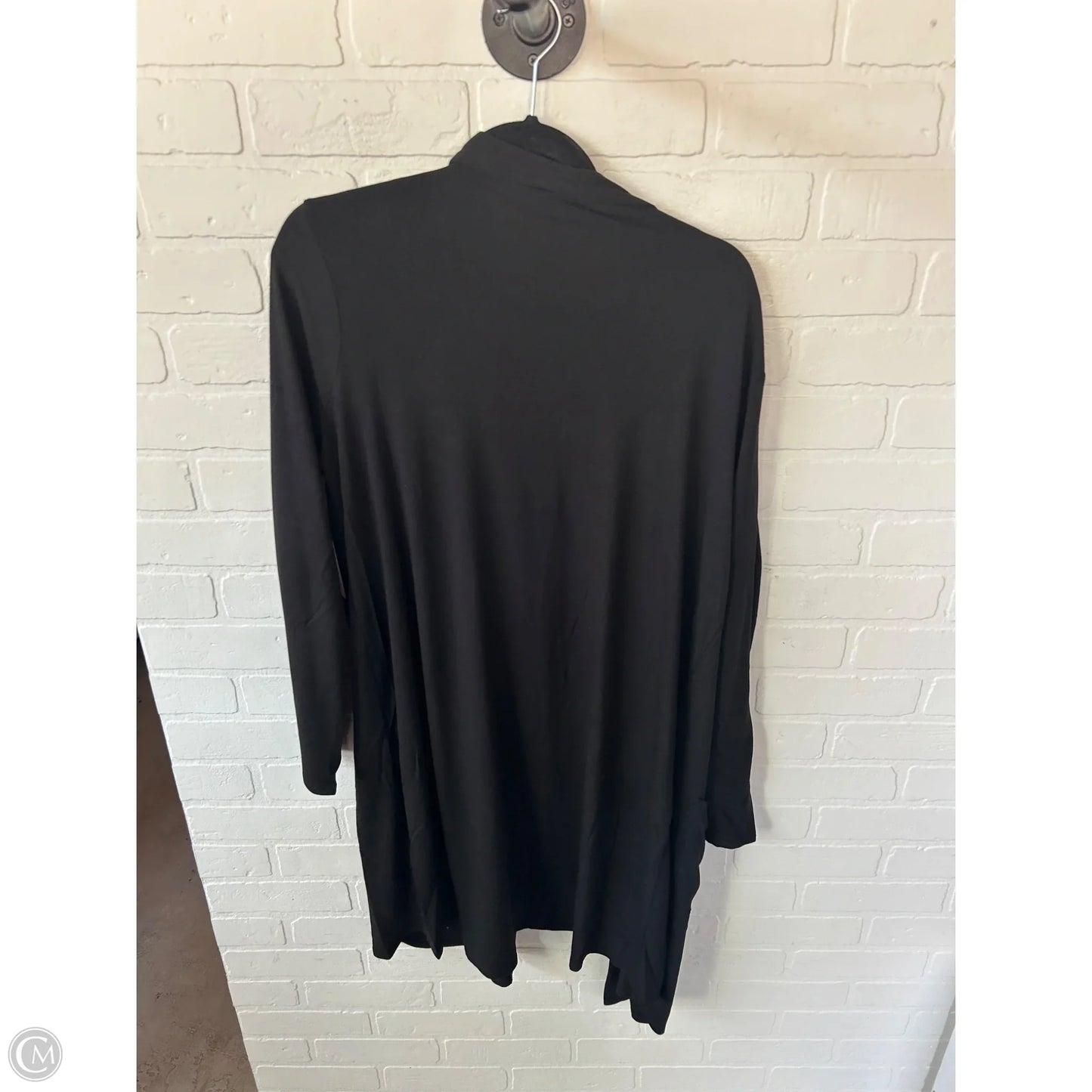 Cardigan By Zenana Outfitters In Black, Size: Xl