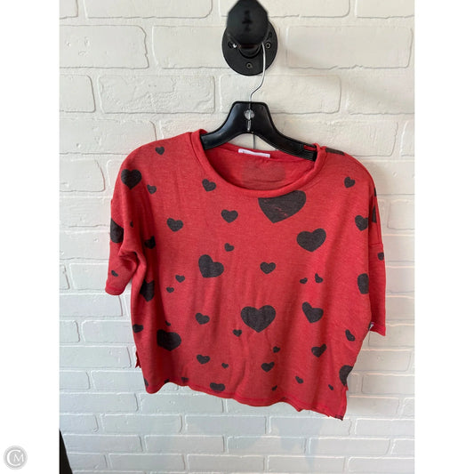 Lounge Set Shorts By Clothes Mentor In Black & Red, Size: S