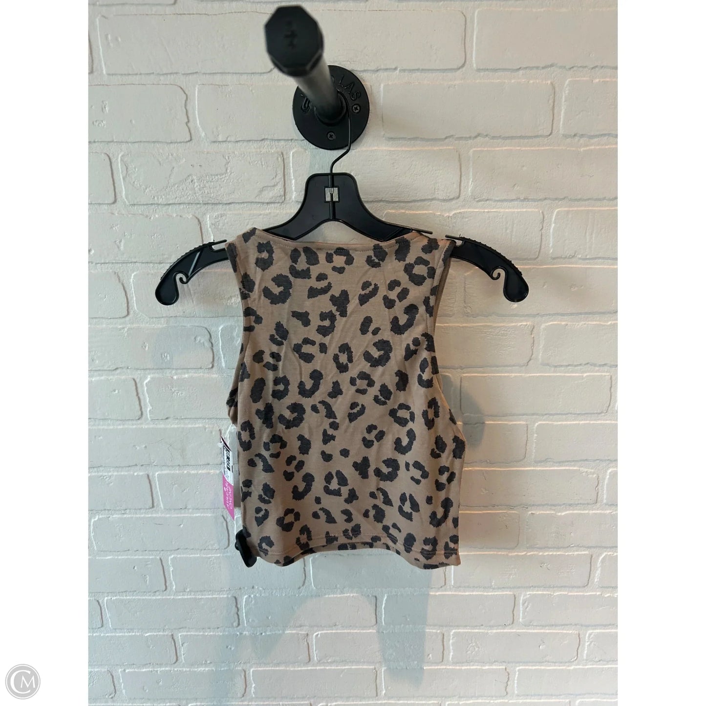 Lounge Set Pants By Clothes Mentor In Black & Tan, Size: L