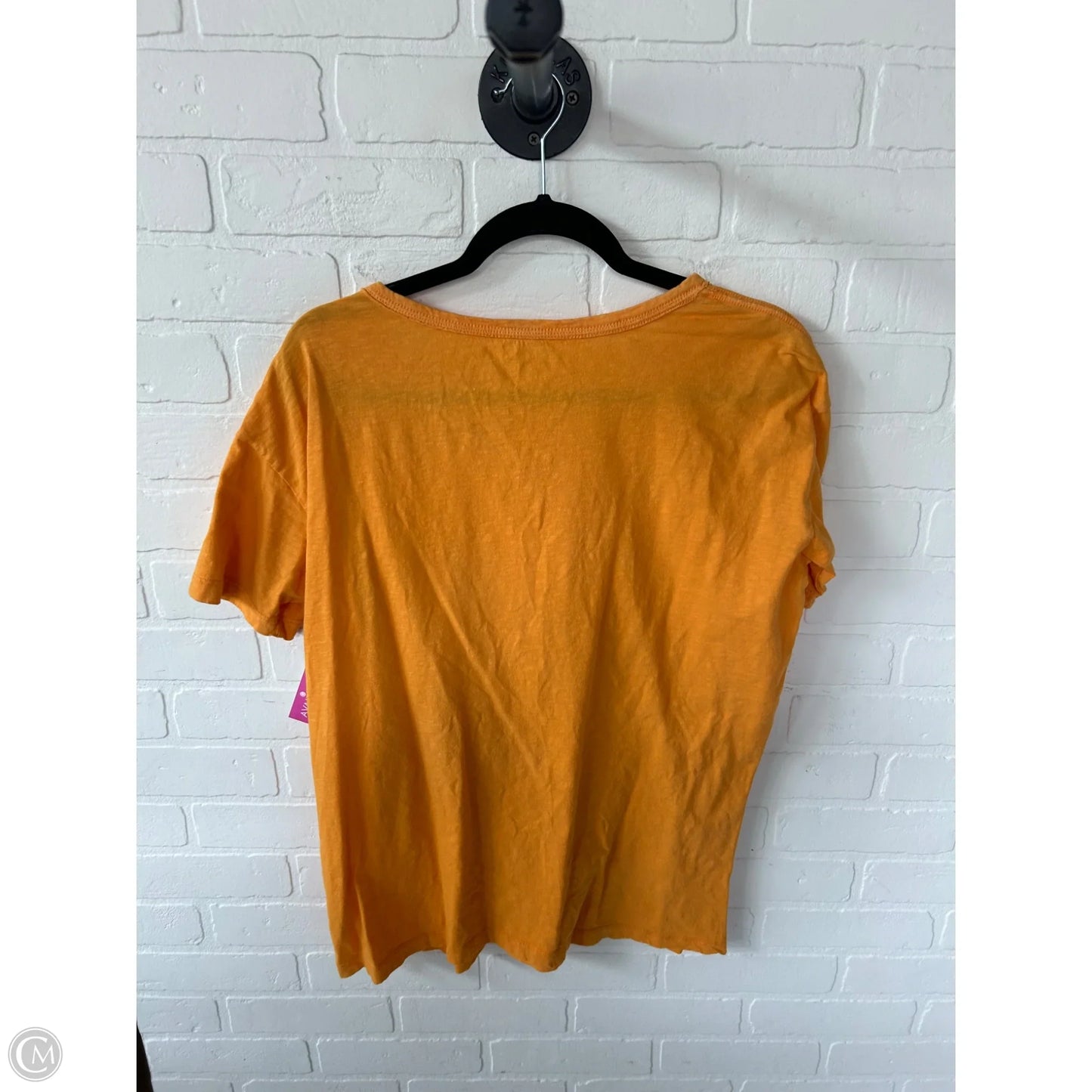 Top Short Sleeve Basic By Aerie In Orange, Size: S