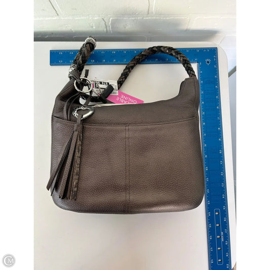 Handbag Leather By Brighton, Size: Large