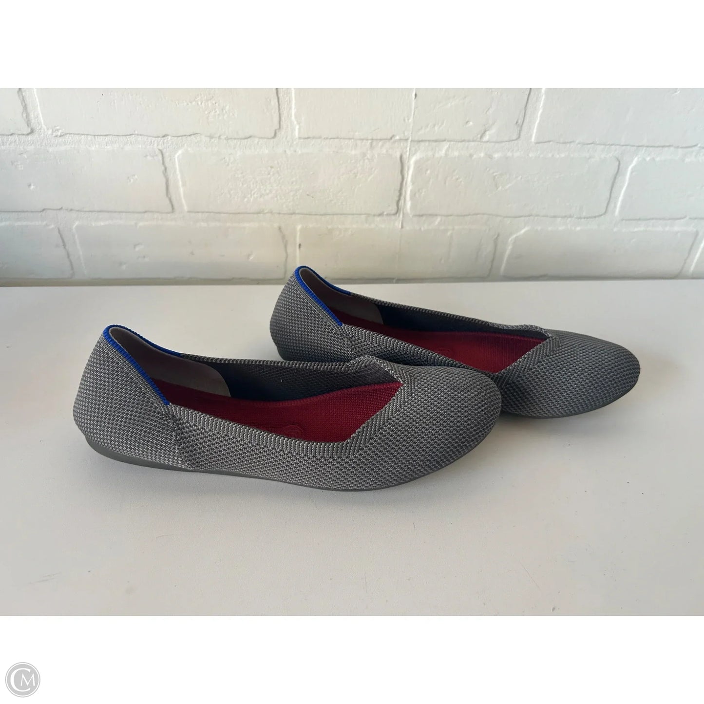 Shoes Flats By Rothys In Grey, Size: 8