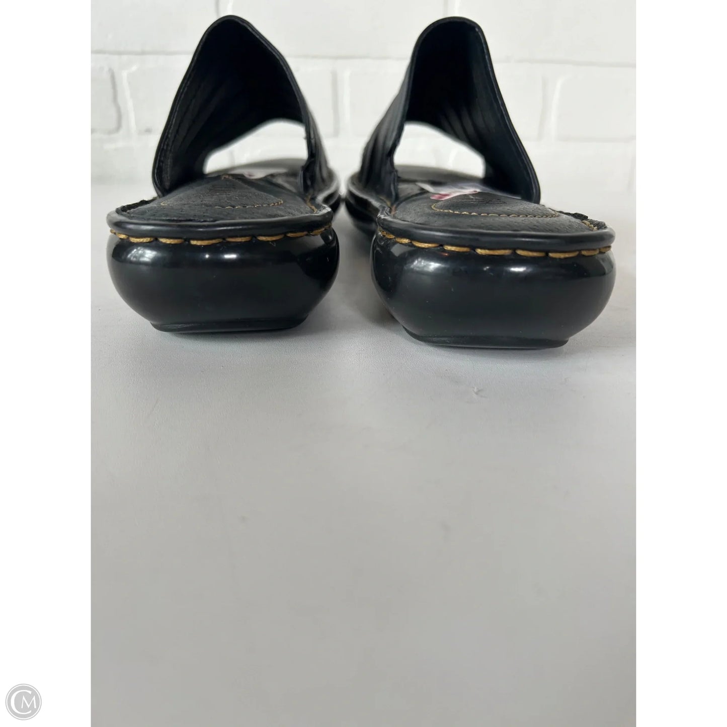 Sandals Flats By Born In Black, Size: 11
