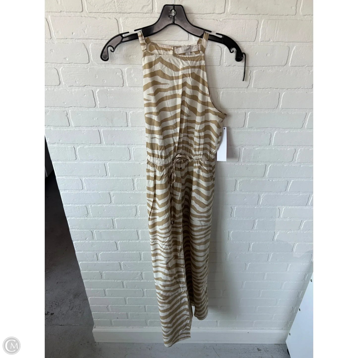Dress Casual Maxi By Loft In Cream & Tan, Size: Xs