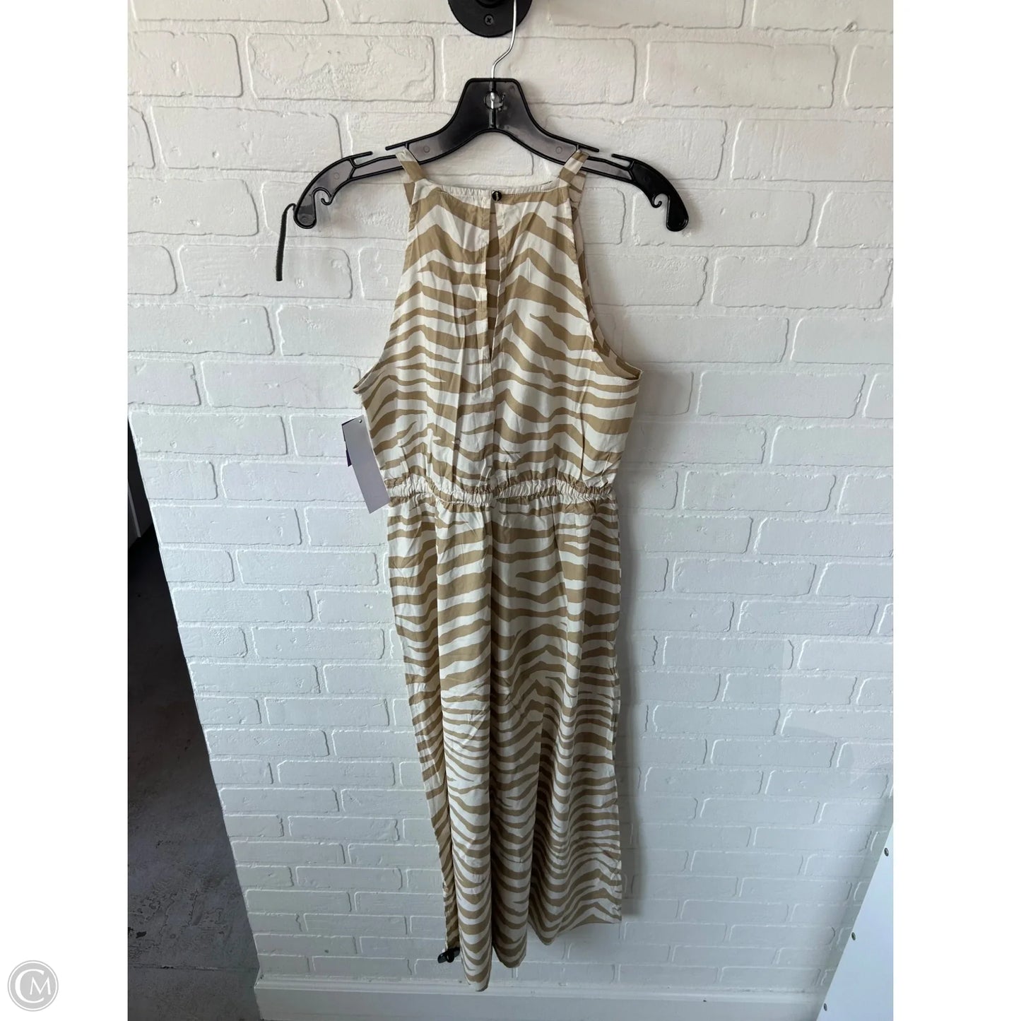 Dress Casual Maxi By Loft In Cream & Tan, Size: Xs