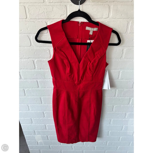 Dress Work By Banana Republic In Red, Size: Xsp