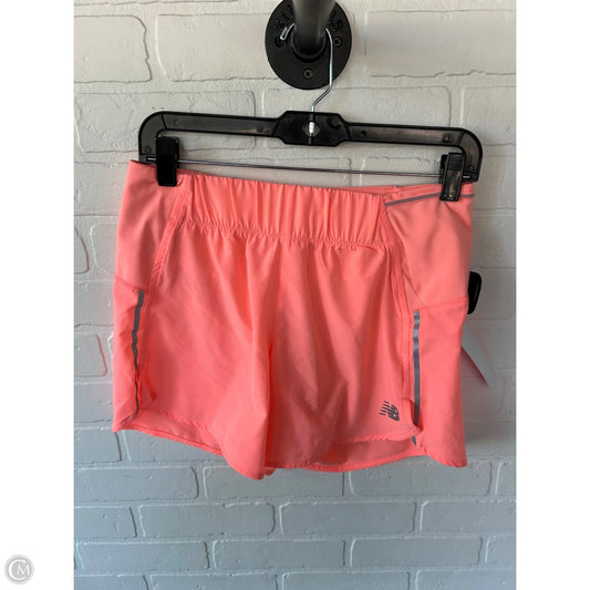 Athletic Shorts By New Balance In Peach, Size: 6
