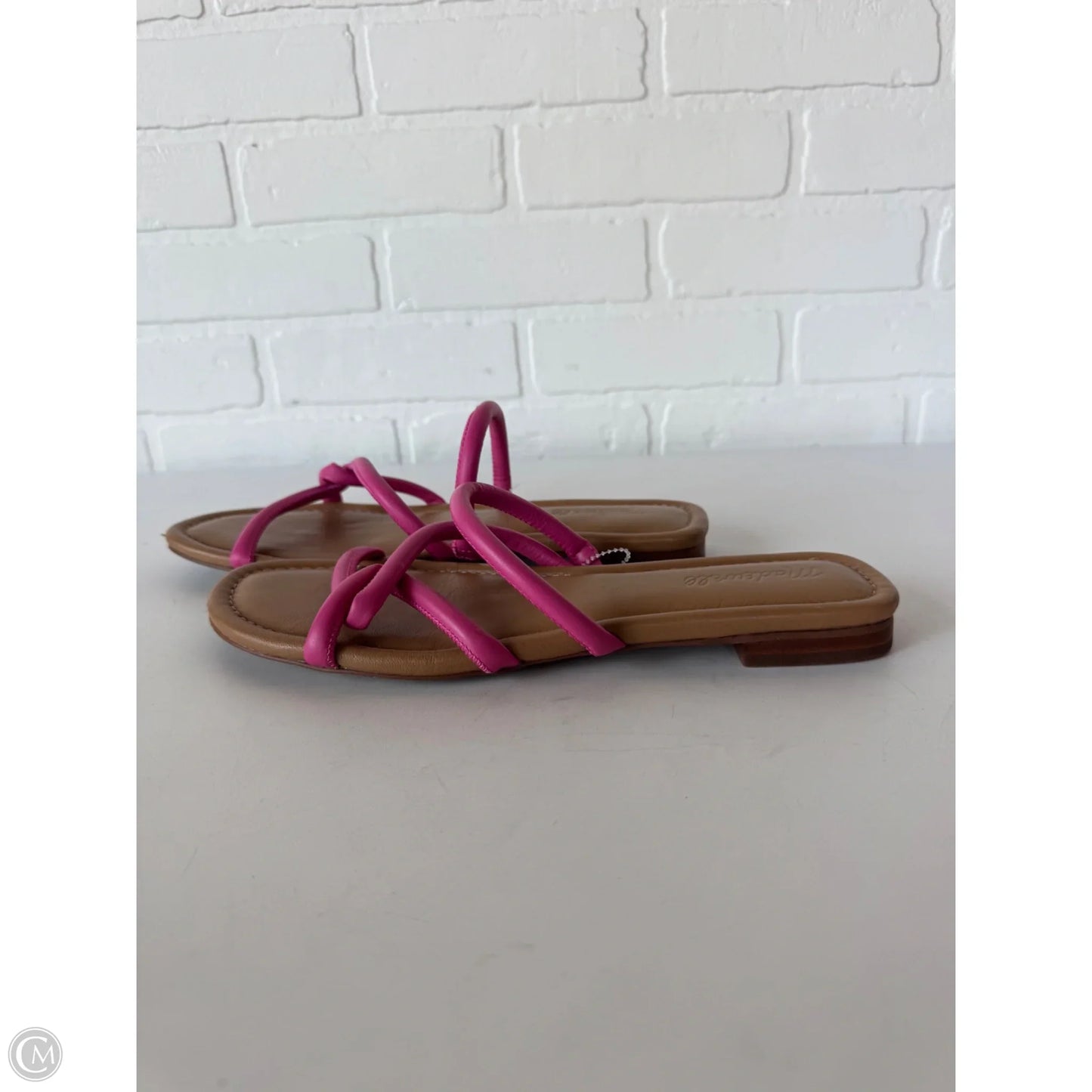 Sandals Flats By Madewell In Pink, Size: 9.5