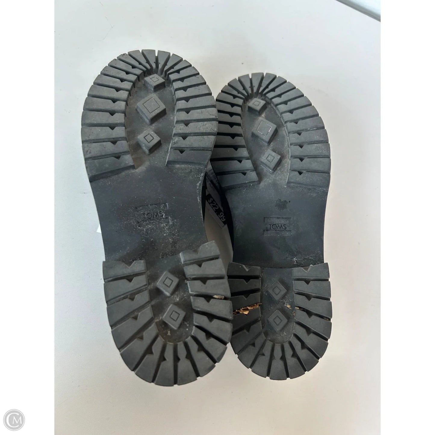 Shoes Flats By Toms In Black, Size: 7.5