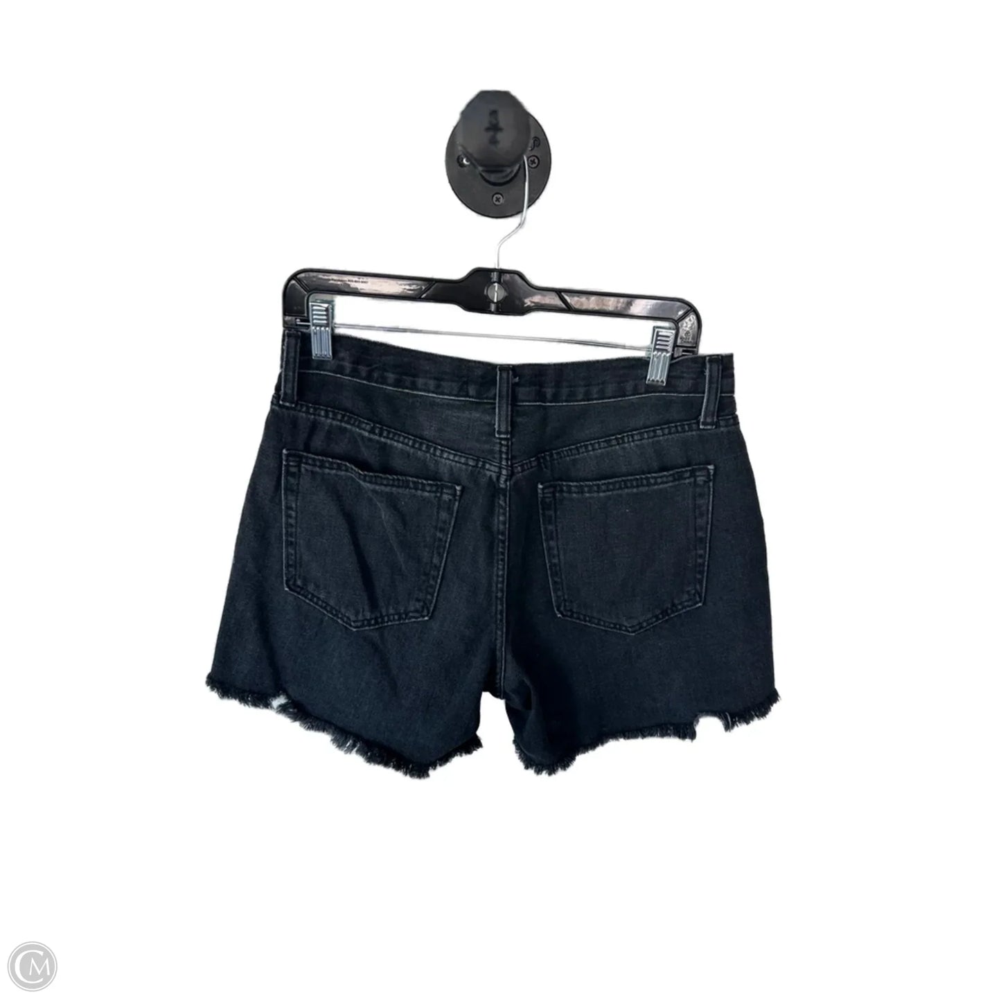 Shorts By Just Black In Black Denim, Size: 12