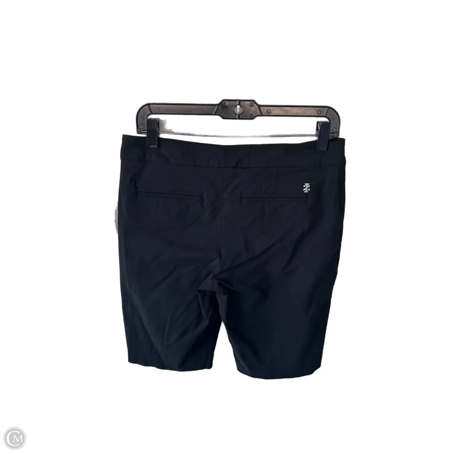 Athletic Shorts By Izod In Black & Blue, Size: 4