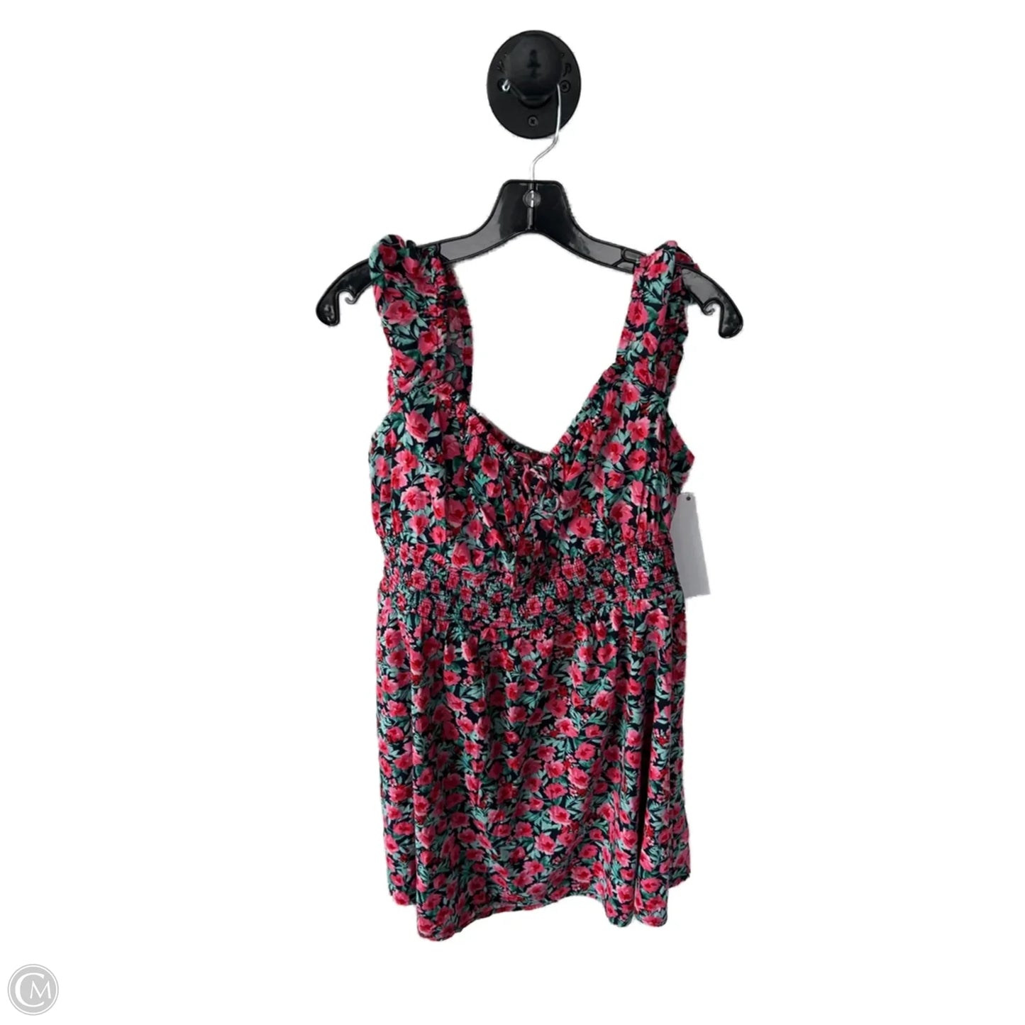 Dress Casual Short By Old Navy In Blue & Pink, Size: L