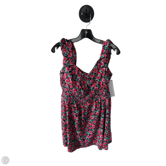 Dress Casual Short By Old Navy In Blue & Pink, Size: L