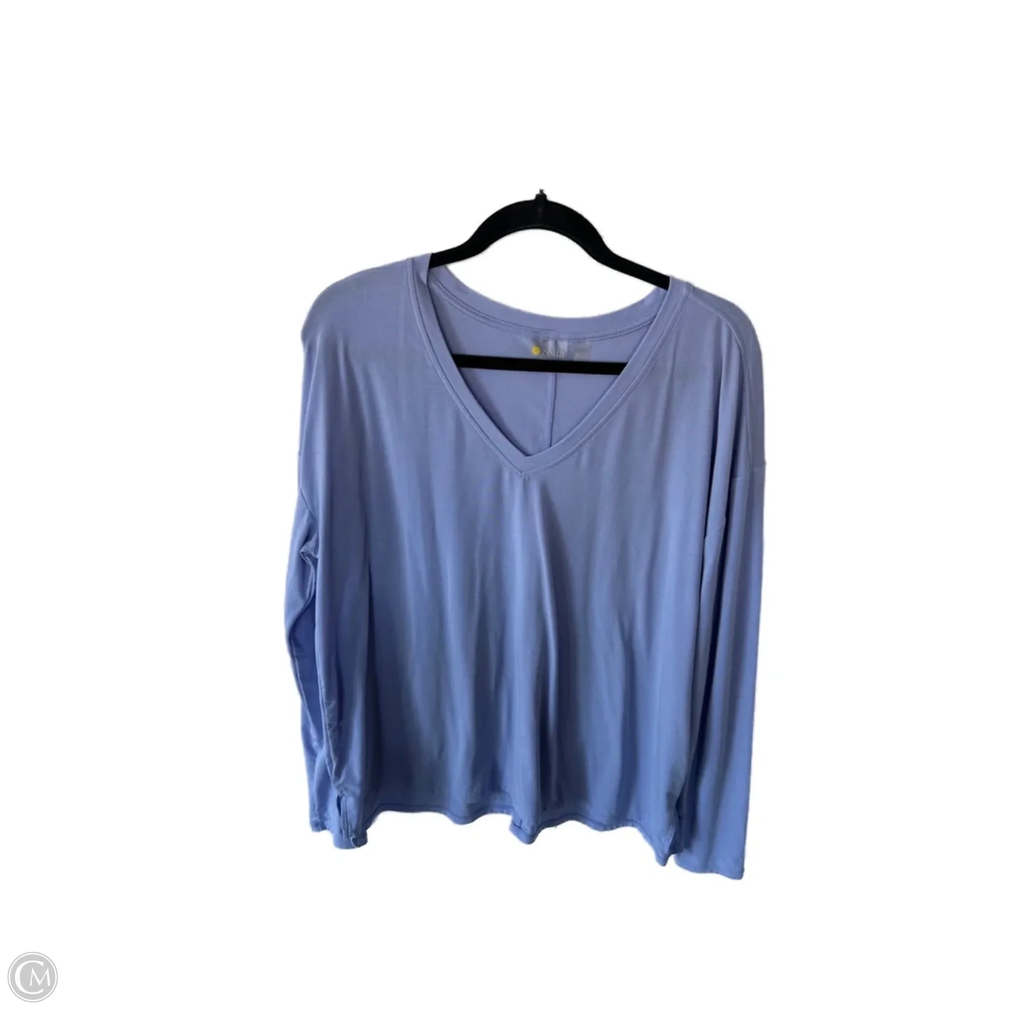 Top Long Sleeve By Zella In Blue, Size: Xl
