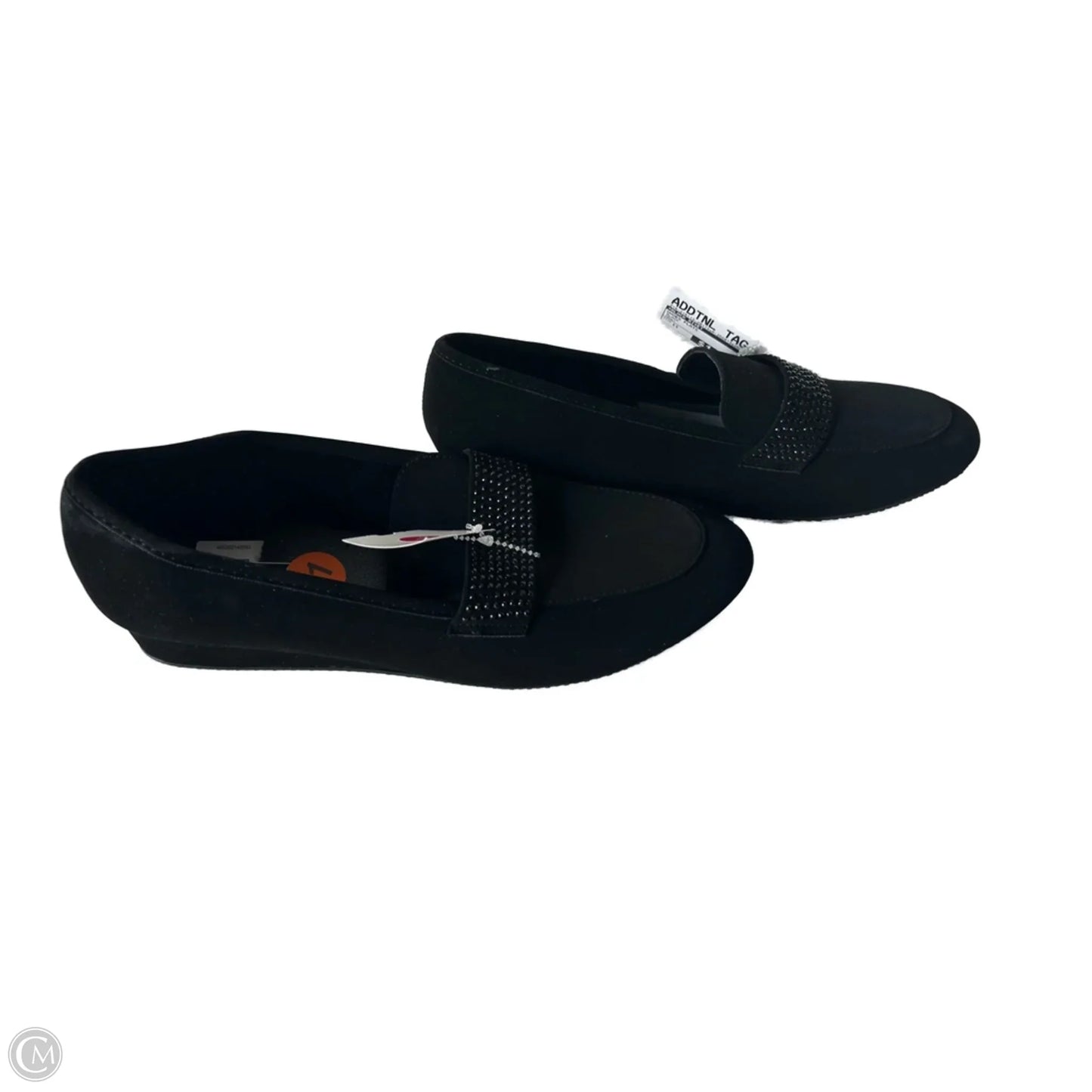 Shoes Flats By Black Rivet In Black, Size: 11